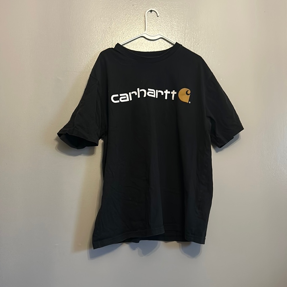 Carhartt Mens T-Shirt Size Large W Logo